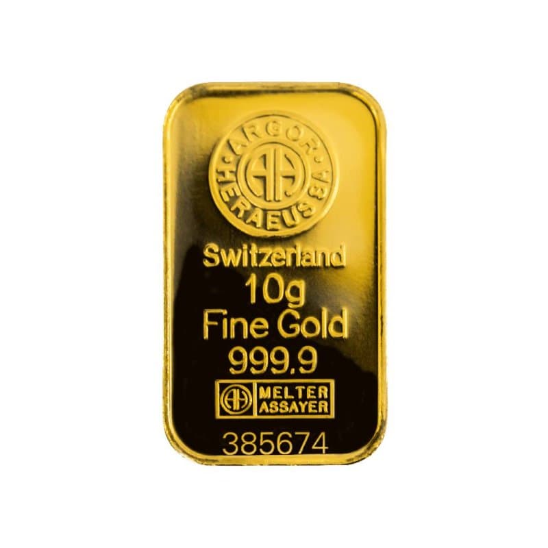 Argor Heraeus | 10 Gramm | Goldbarren | Gold&Co.